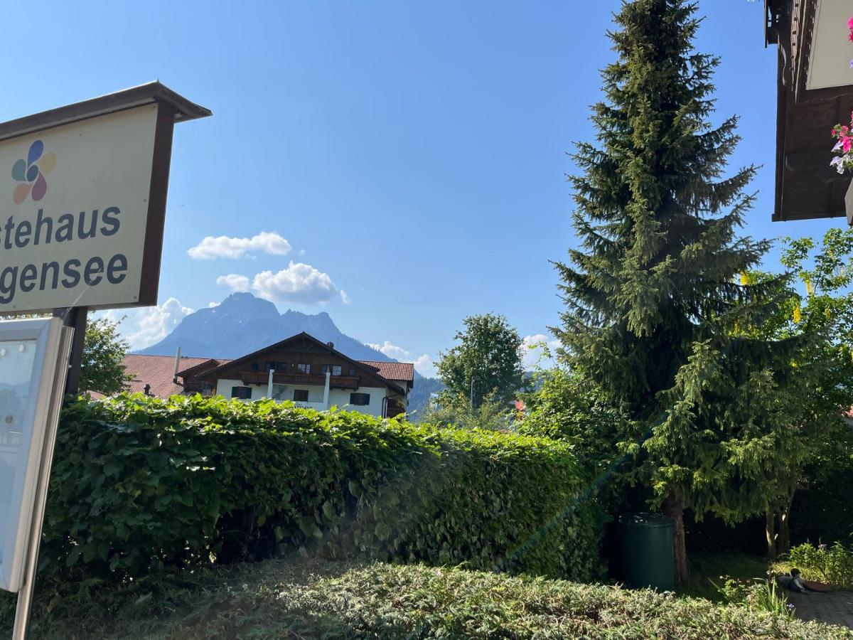Gaestehaus Forggensee Füssen Exteriér fotografie